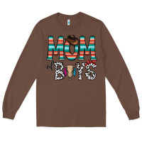 Chestnut mom of boys Long Sleeve Tee - CowhideDigitalArt