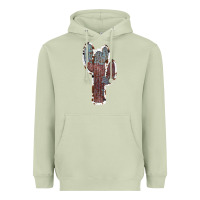 Matcha Cowhide Old Cactus Heavyweight Hoodie - RanaPortraitStore