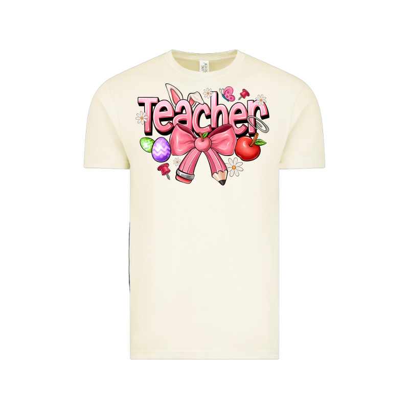 Easter Teacher Vintage Tee by CowhideDigitalArt | Teevron