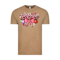 Vintage Coffee easter teacher Vintage Tee - CowhideDigitalArt