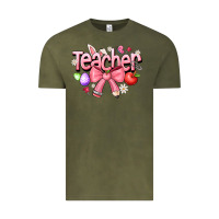 Vintage Olive easter teacher Vintage Tee - CowhideDigitalArt