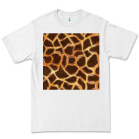 White giraffe seamless pattern Premium Tee - BundleAndBundleShop