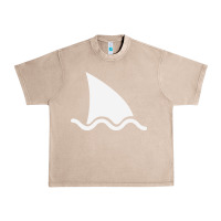 French Oak shark fin Urban Heavy Tee - DesigneFamous