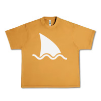Peanut Butter shark fin Urban Heavy Tee - DesigneFamous