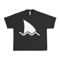Pigment Black shark fin Urban Heavy Tee - DesigneFamous