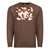 Chestnut cowhide Premium Sweatshirt - RanaPortraitStore