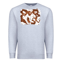 Heather Grey cowhide Premium Sweatshirt - RanaPortraitStore