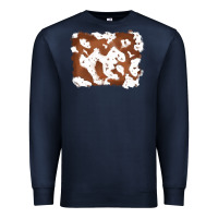 Navy cowhide Premium Sweatshirt - RanaPortraitStore