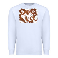 White cowhide Premium Sweatshirt - RanaPortraitStore