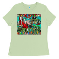 Matcha Just A Girl Who Loves Christmas Ladies Tee - CowhideDigitalArt