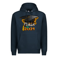 Navy Class of 2021 Premium Hoodie - Jasminsmagicworld