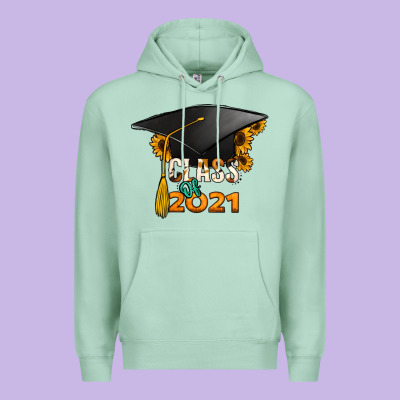 Class Of 2021 Premium Hoodie Designed By Jasminsmagicworld