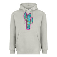 Moon Dust Western Turquoise Cactus Heavyweight Hoodie - RanaPortraitStore