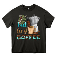 Asphalt coffee cups but first coffee bbs Heavy Core Tee - BundleAndBundleShop