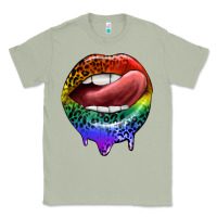 Matcha rainbow lips pride Classic Tee - FaDigitalArtStudio