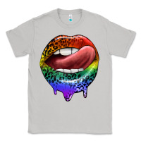 Moon Dust rainbow lips pride Classic Tee - FaDigitalArtStudio