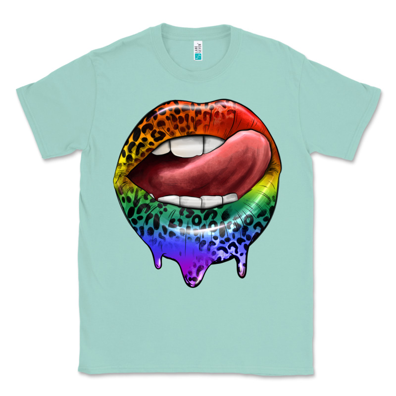 Rainbow Lips Pride Classic Tee by FaDigitalArtStudio | Teevron