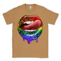 Toasted Coconut rainbow lips pride Classic Tee - FaDigitalArtStudio