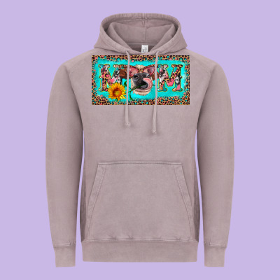 Mom Heifer License Plate Vintage Hoodie Designed By Artiststas