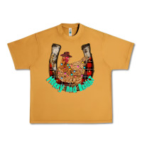 Peanut Butter horseshoe chicken Urban Heavy Tee - CowhideDigitalArt