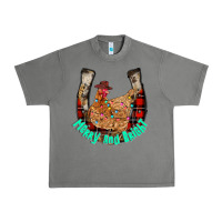 Tornado horseshoe chicken Urban Heavy Tee - CowhideDigitalArt