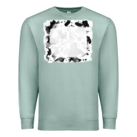 Seafoam cowhide frames background Premium Sweatshirt - RanaPortraitStore