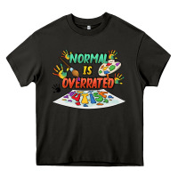 Asphalt Normal Is Overrated Heavy Core Tee - FaDigitalArtStudio
