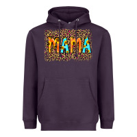 Plum Leopard Sunflower Mama Heavyweight Hoodie - RanaPortraitStore