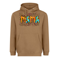Toasted Coconut Leopard Sunflower Mama Heavyweight Hoodie - RanaPortraitStore