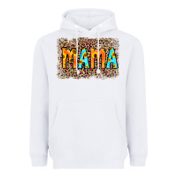 White Leopard Sunflower Mama Heavyweight Hoodie - RanaPortraitStore