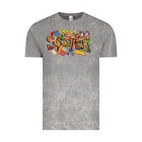 Cloud Rock basketball sister Vintage Tee - CowhideDigitalArt