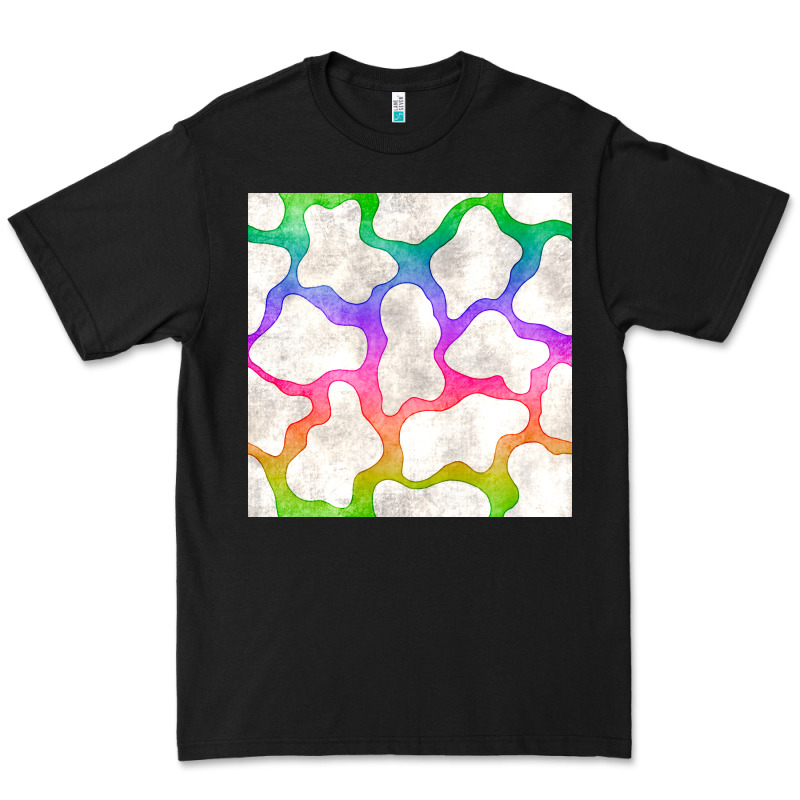 Watercolor Rainbow Cow Seamless Pattern Premium Tee by BundleAndBundleShop | Teevron