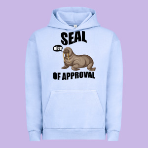 Seal Nice Of Approval Urban Hoodie Designed By Bettercallsaul