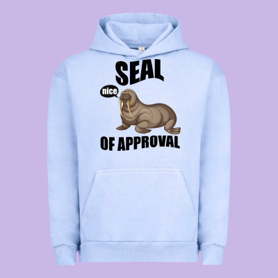 Seal Nice Of Approval Urban Hoodie Designed By Bettercallsaul
