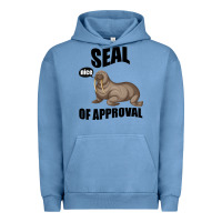 Pigment Pebble Blue Seal nice Of Approval Urban Hoodie - Bettercallsaul
