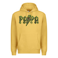 Antique Gold papa  lightning camouflage Premium Hoodie - BarkalooDesign