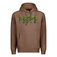 Chestnut papa  lightning camouflage Premium Hoodie - BarkalooDesign