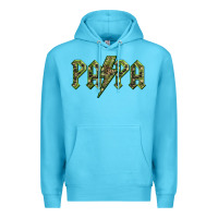 Ocean Blue papa  lightning camouflage Premium Hoodie - BarkalooDesign