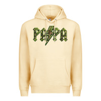 Pina Colada papa  lightning camouflage Premium Hoodie - BarkalooDesign