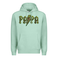Seafoam papa  lightning camouflage Premium Hoodie - BarkalooDesign