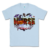 Dusty Blue halloween nurse life Classic Tee - BarkalooDesign