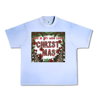 Grape Ice just a girl who loves christmas Urban Heavy Tee - CowhideDigitalArt