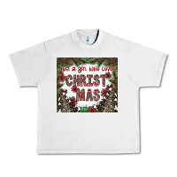 Lunar Rock just a girl who loves christmas Urban Heavy Tee - CowhideDigitalArt