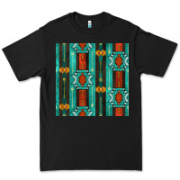 Black native american aztec seamless pattern 5 Premium Tee - BundleAndBundleShop