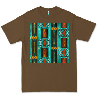 Cacao native american aztec seamless pattern 5 Premium Tee - BundleAndBundleShop