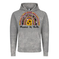 Cloud Rock mama of both rainbow Vintage Hoodie - Artiststas
