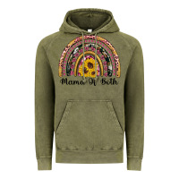 Vintage Olive mama of both rainbow Vintage Hoodie - Artiststas