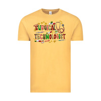 Vintage Mustard Surgical Technologist Vintage Tee - CowhideDigitalArt