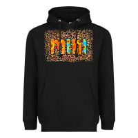 Black Leopard Sunflower Mimi Heavyweight Hoodie - RanaPortraitStore