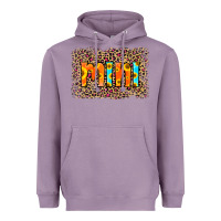 Lavender Leopard Sunflower Mimi Heavyweight Hoodie - RanaPortraitStore